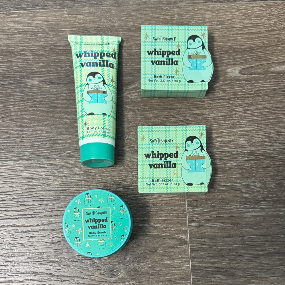 Sweet & Shimmer Whipped Vanilla Body Care Set